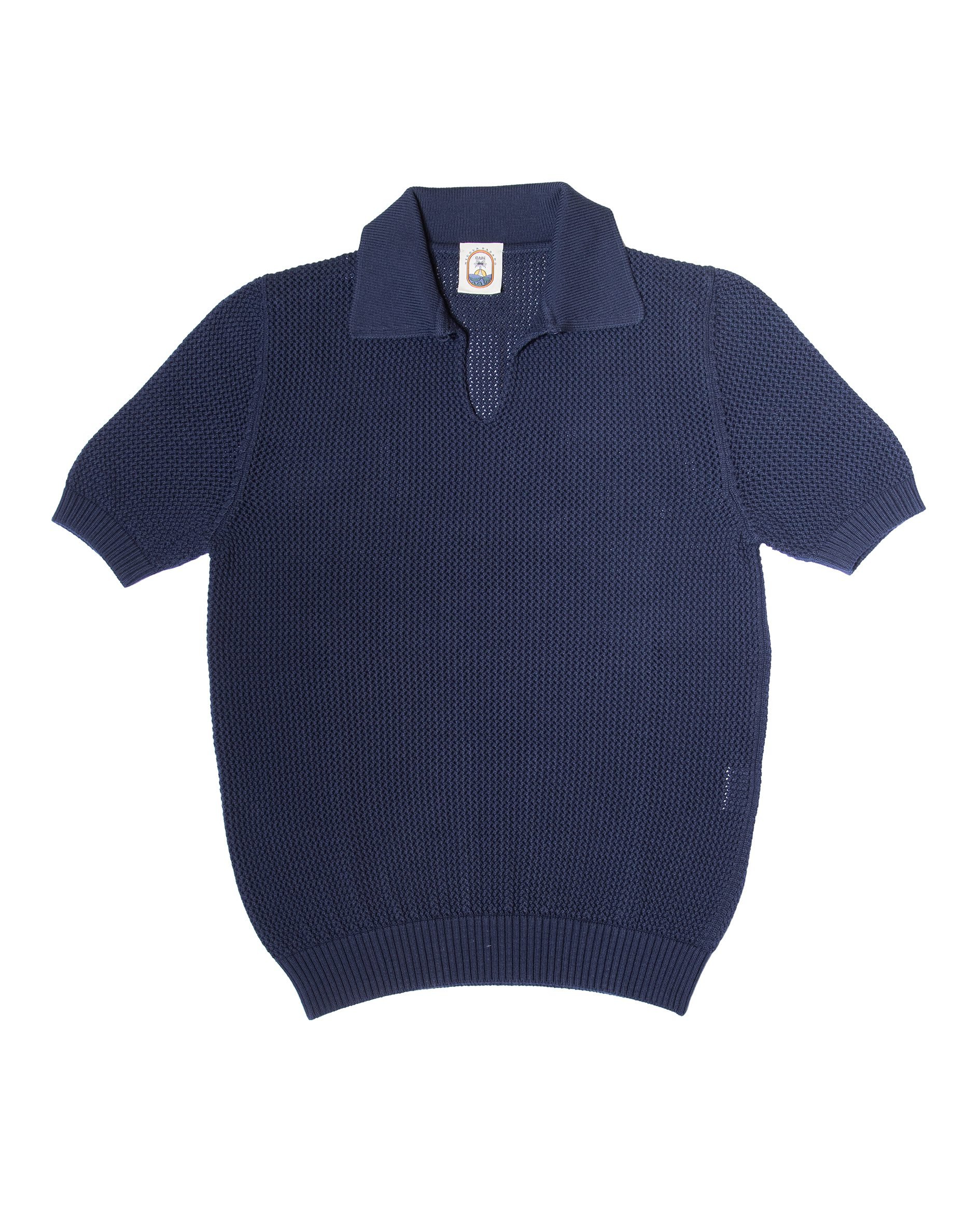 SATUR】Napoli Soft Cotton Polo Knit☆追跡送料込 (SATUR